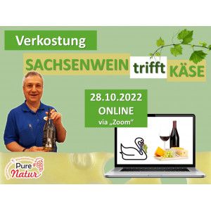 28.10.2022 - ONLINE-Probe "Sachsenwein trifft Käse"